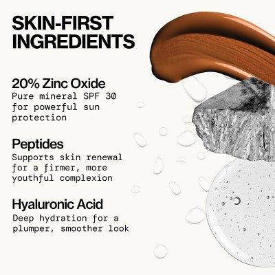 Pacifica Ultra CC Cream Radiant Foundation with SPF 17 Cool/Deep 1 fl oz - Imperfect Box